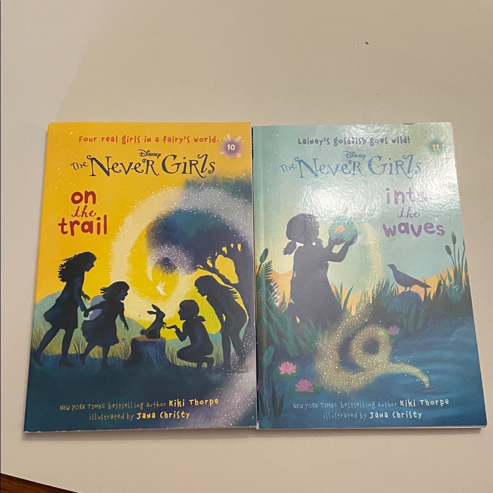 Kiki Thorpe Disney’s “The Never Girls”Novel Collection - Colorful Paperback Set - Picture 7 of 11